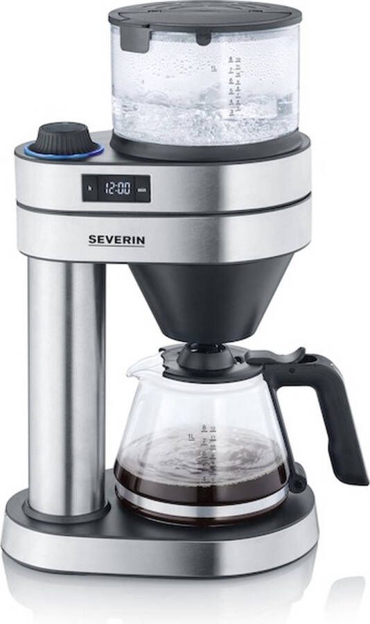Koffiezetapparaat Koffiemachine Filterkoffie 8 Kopjes 1 Liter RVS