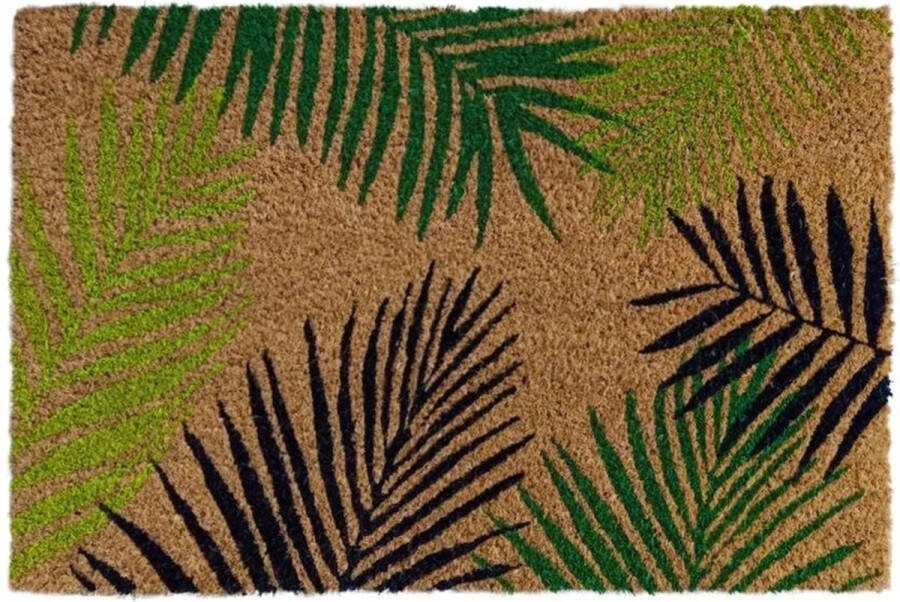 IVOL Kokosmat 'Leaf' met bladmotief 40x60 cm