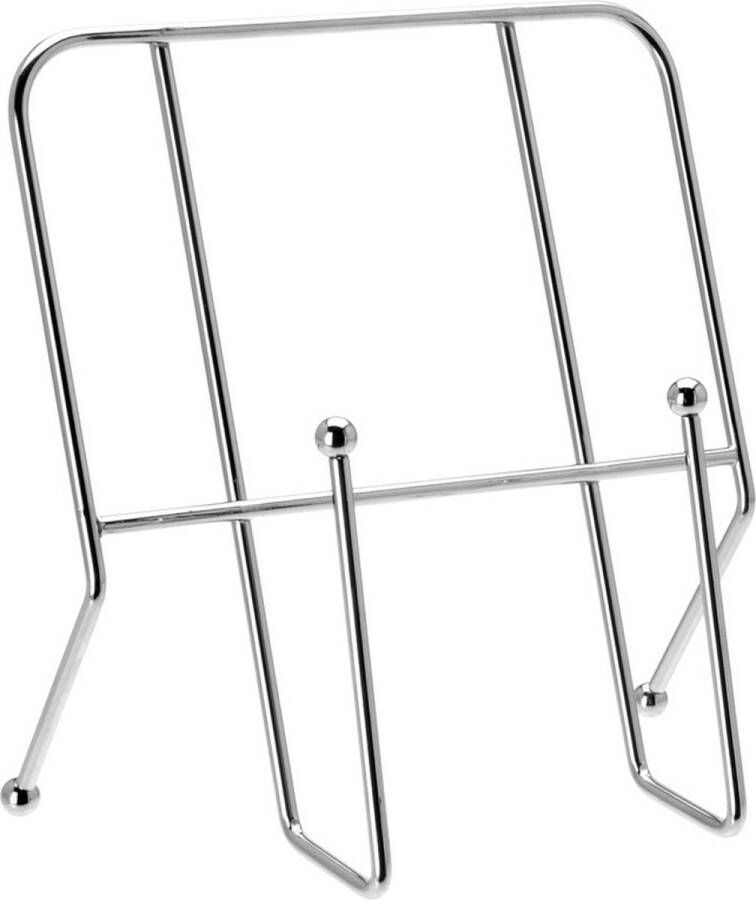 Merkloos Sans marque Kookboek standaard houder RVS 24 cm Handige keuken gadgets Kookboekhouders kookboekstandaards