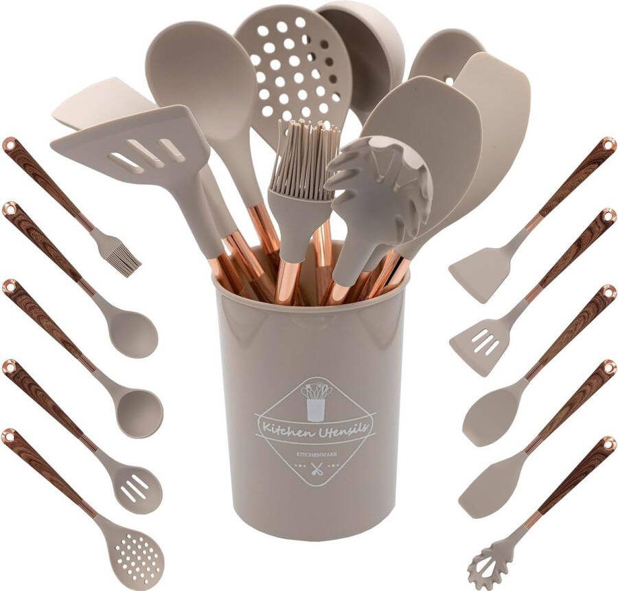 Kookset Keukengereedschap Premium Keukengerei Hoogwaardige Keukengereiset voor de perfecte kookervaring