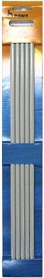 Kousen breinaalden 40 cm 5 stuks zonder knop 7.5 mm