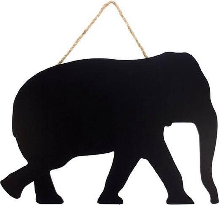 Krijtbord Olifant 45x1x32cm