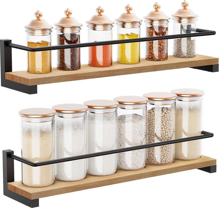 Kruidenhouder koelkastorganizer keukenrek kruidenrek \ Hoogwaardige materialen 2pcs