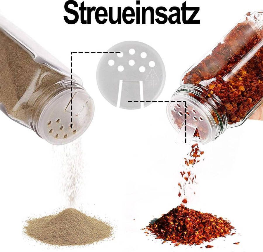 Kruidenpotjes kruiden en specerijen – Keukenkastorganizer 36pieces