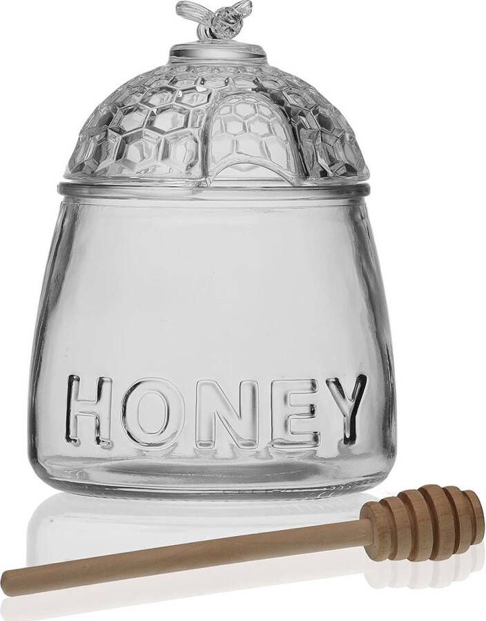 Kruidenpotjes siroop honingdispenser honingpot honingcontainers roomkannetje 500 ml