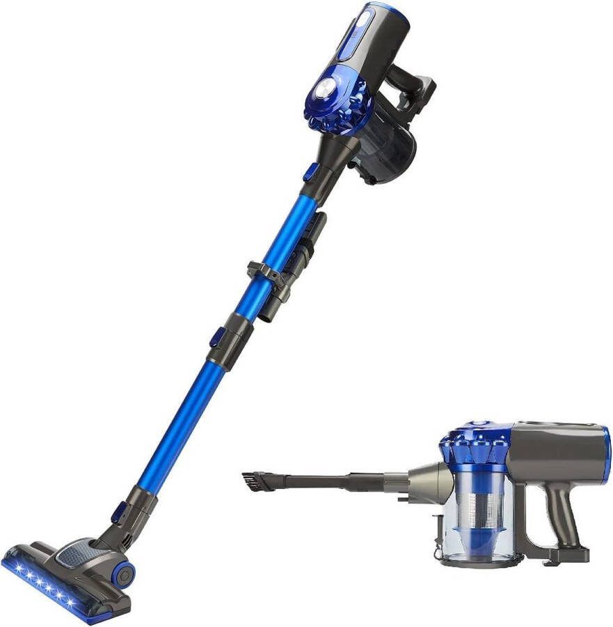 Kruimelzuiger Haarstofzuiger Mini stofzuiger Handstofzuiger Stofzuiger voor thuis Draadloze Rechtopstaande Handheld Stick Stofzuiger Lichtgewicht Oplaadbare Lithium Batterij Stofzuiger voor kapsalons