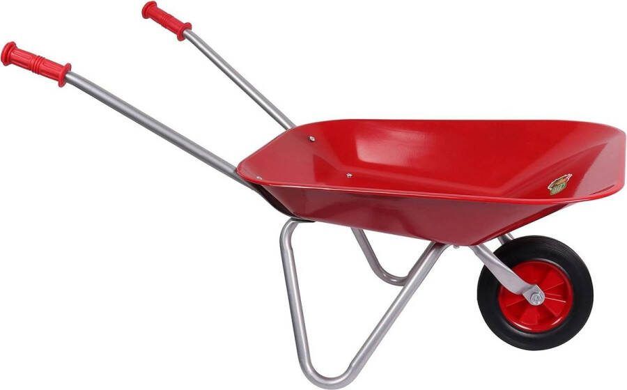 Kruiwagen metallic voor kinderen Rood Inclusief 1 zoekwoord Kruiwagen