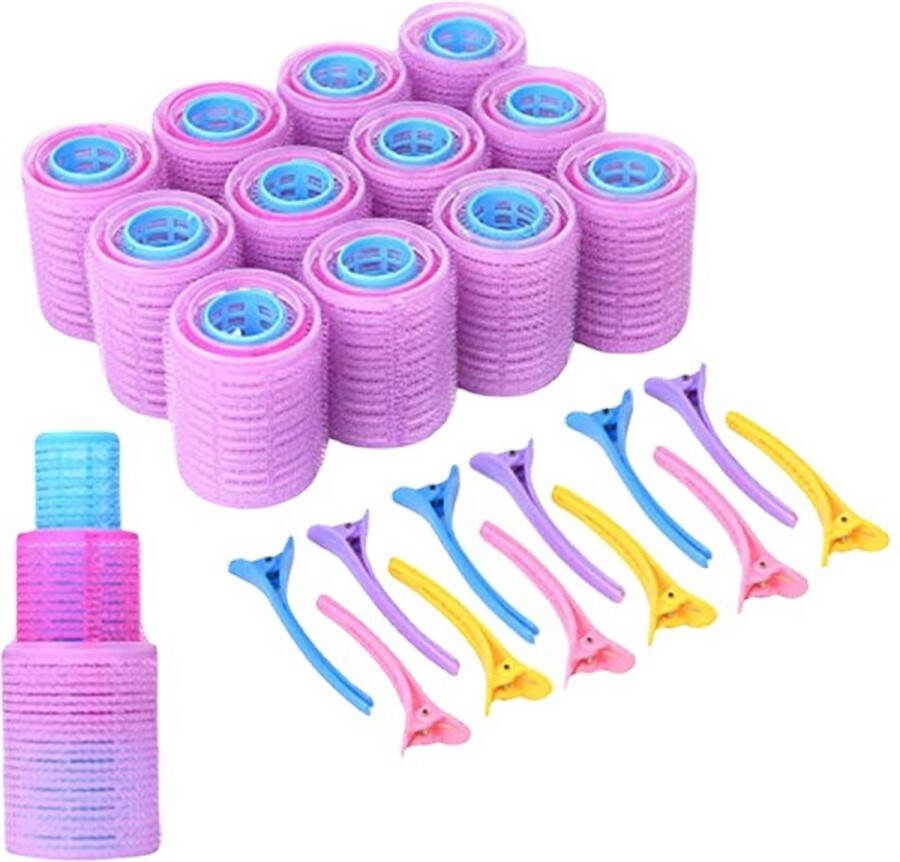 Krulspelden-Heatless Curls-Haarkruller-Krulstyler Hittevrije krulspelden-1 set grote krultang -zonder-verwarming krultang pony krultang se