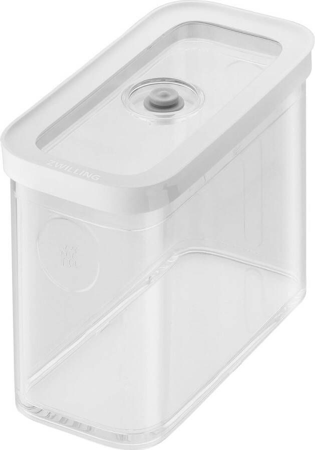 Kubusdoos m modulaire en stapelbare voorraadpot lucht- en vacuümopslag vaatwasmachinebestendig transparant
