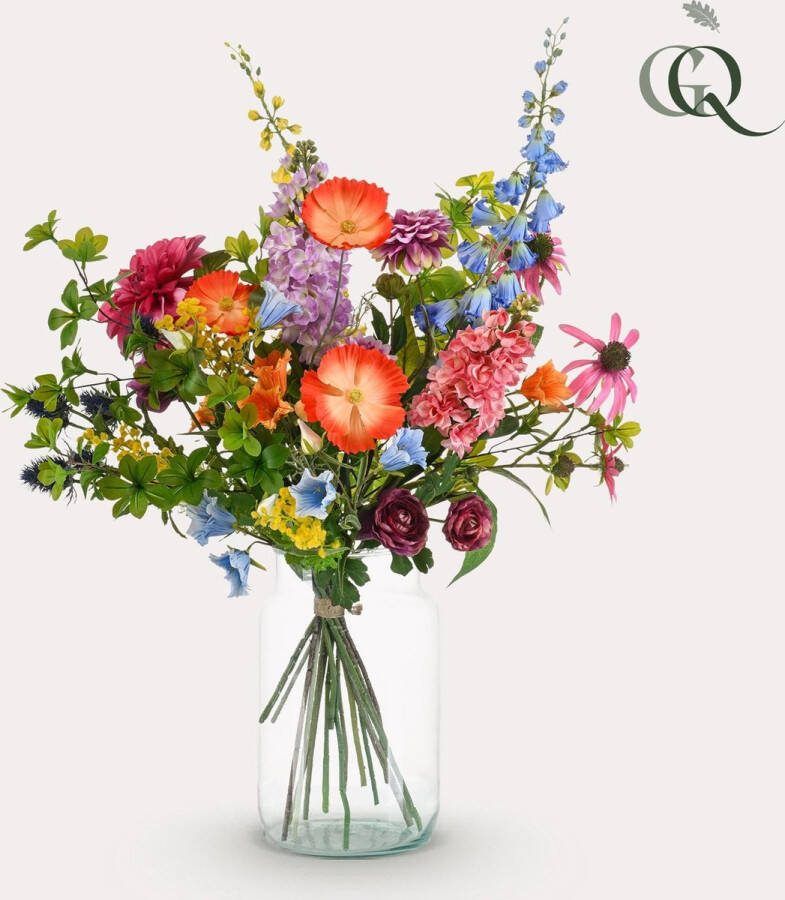 Kunstbloemen Bouquet XL Electric Love 90cm