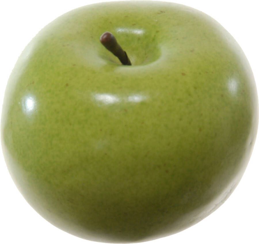 Merkloos Kunstfruit decofruit appel appels ongeveer 6 cm groen Kunstbloemen