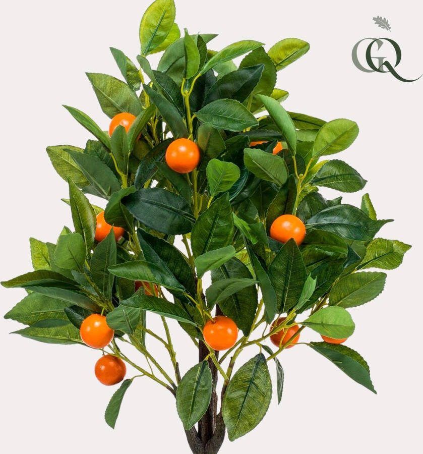 Kunstplant Citrus Sinensis Sinaasappelboom 75 cm