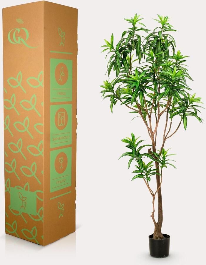 Kunstplant Dracaena Drakenboom 190 cm
