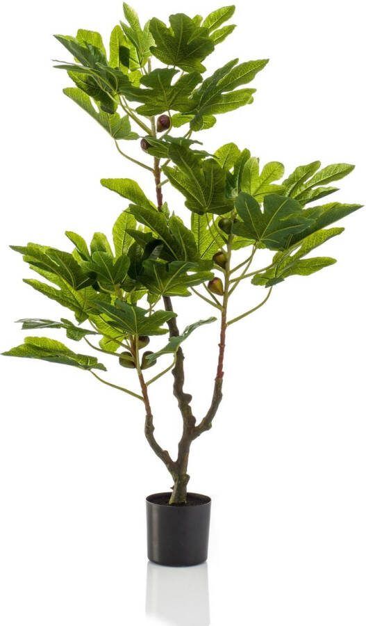 Kunstplant Ficus Carica Vijgenboom 95 cm