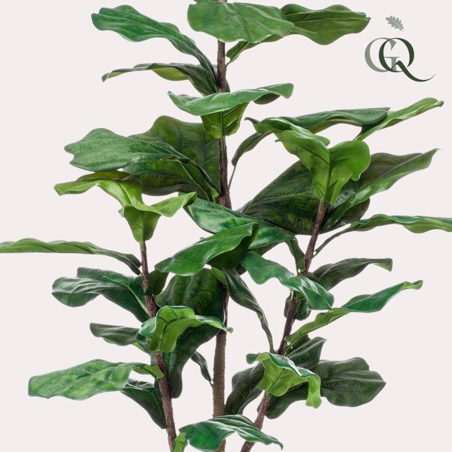 Kunstplant Ficus Lyrata Tabaksplant 125 cm