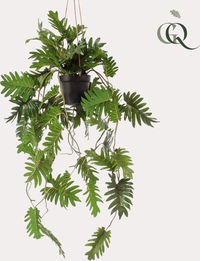 Kunstplant Philodendron Klimmende boomliefhebber 80 cm