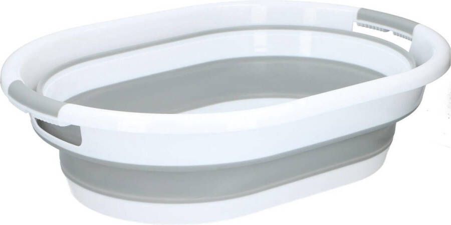 Alpina Opvouwbare Wasmand 60 x 30 x 45 cm Plooimand Handig op de camping Kunststof