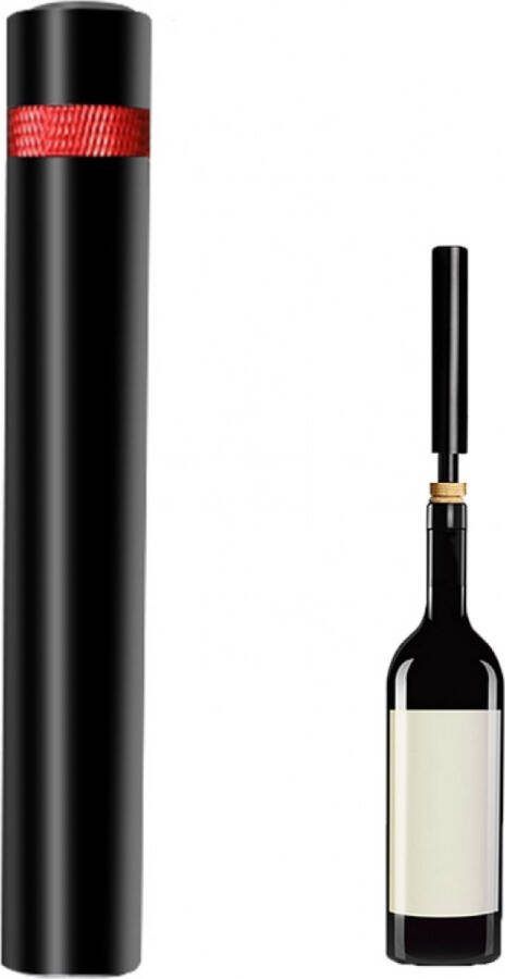Kurkentrekker Luchtpomp Wijn Flesopener Pin Cork Remover Keuken Gereedschap Bar Accessoires Premium Kurkentrekker RVS en Kunststof Wijnopener