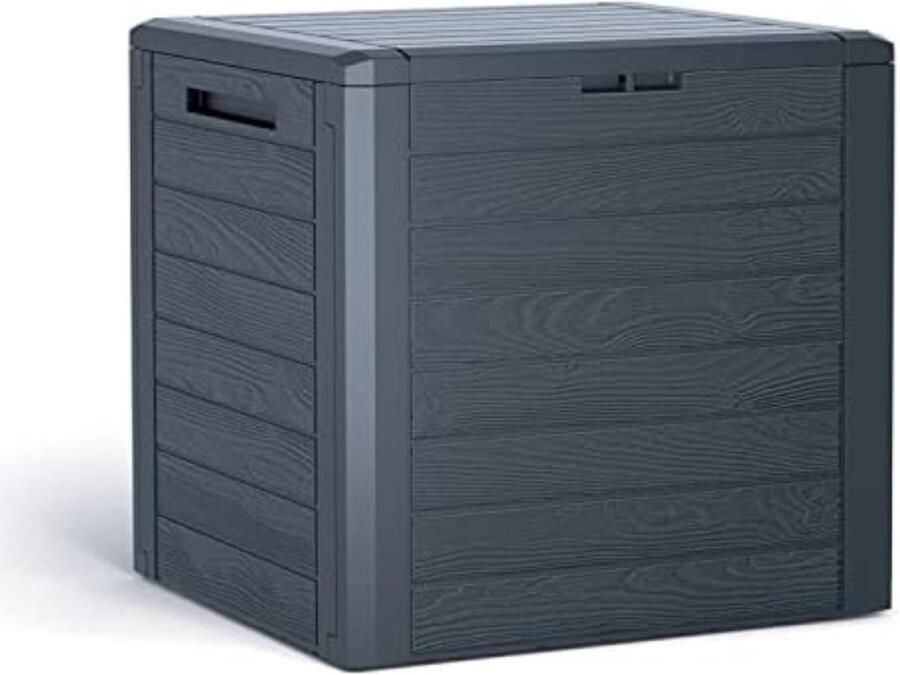 Kussenbox voor buiten 59 x 46 x 55 cm Antraciet