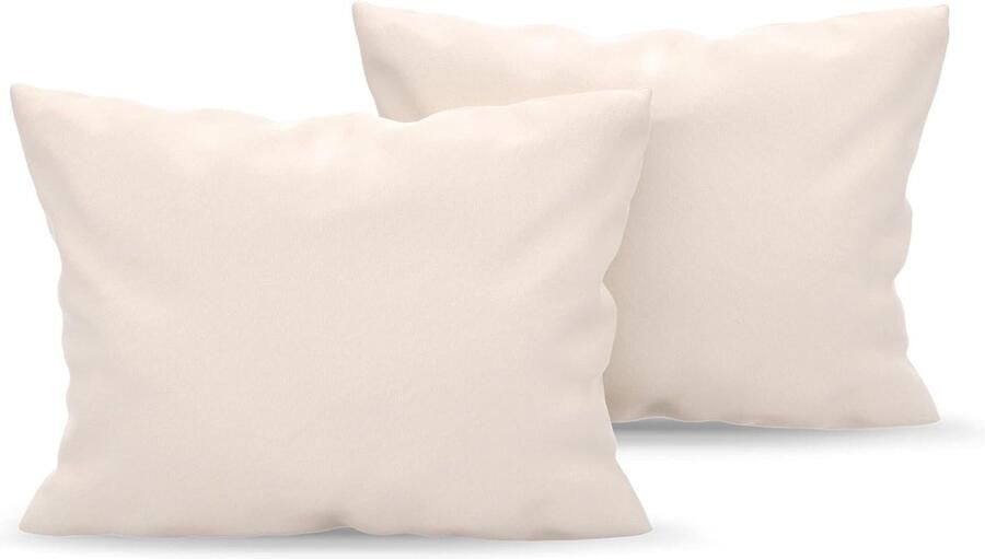 Kussensloop 50x70 Beige Microvezel OEKO TEX 100% Polyester Kussenslopen Comfortabele Hypoallergene