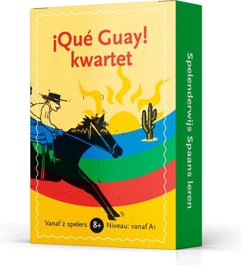 Kwartetspel Zorro om Spaans te leren Spaans voor de basisschool Spaans taalspel Spaans voor kinderen kwartet taalkwartet