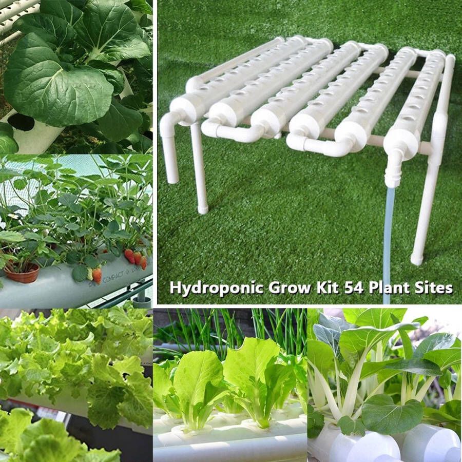 Kweektafel Kweekset Moestuintafel Hydrocultuur Kweeksysteem Hydroponic Systeem 54 Plantlocaties