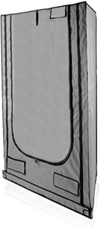Kweektent compleet 145x103x180cm Grijs