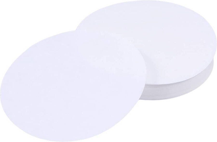 Laboratorium Kwalitatief Papier 4 Dozen Benodigdheden Voor Schoolfilters Rond Filtreerpapier Waterfilter Cirkel Cellulosefilter Zeef Motorolie Wit Test Papier
