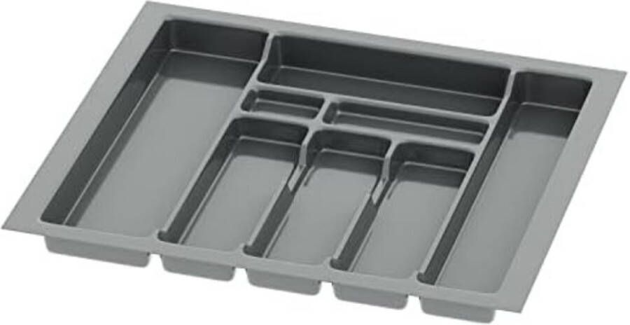 Lade organizer Bestekbakken kunststof 53 x 49 cm 8 vakken