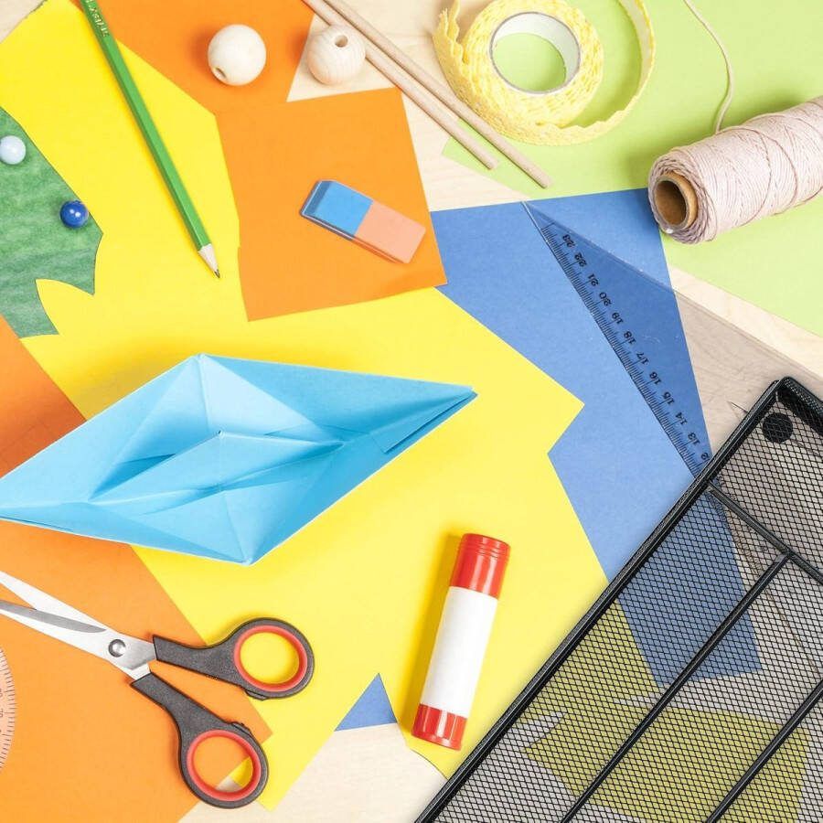 Lades Bestekbak HBD 5 x 235 x 32 cm Metaal Antraciet 5 Vakken Handige Bestek Organizer