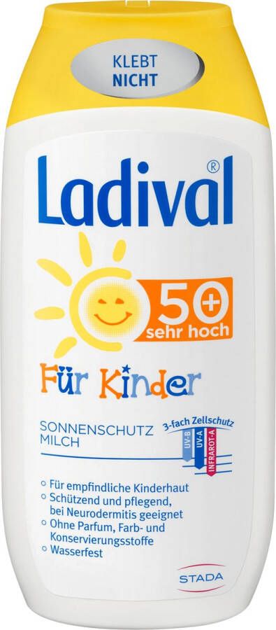 Ladival Zonnemelk Kids SPF 50+ 200 ml