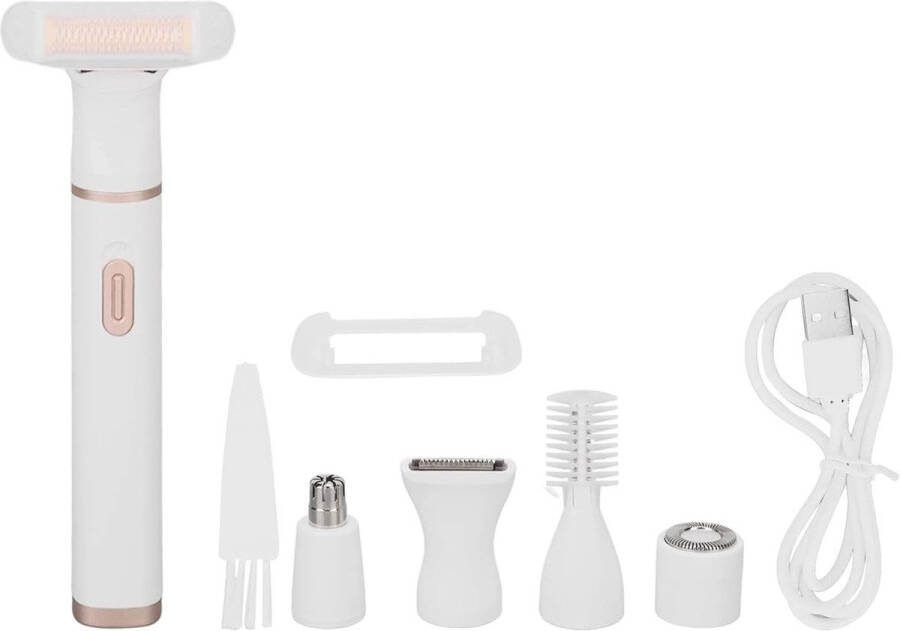 Ladyshave 5-in-1 Ladyshave voor Vrouwen Draadloos Trimmer Vrouw