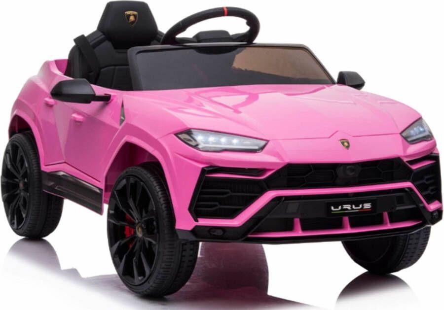 Lamborghini Urus roze kinderauto SUV racemonster met vele opties! Elektrische Kinderauto Met afstandsbediening