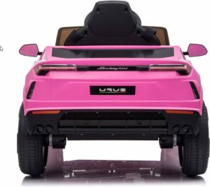 Lamborghini Urus roze kinderauto SUV racemonster met vele opties! Elektrische Kinderauto Met afstandsbediening