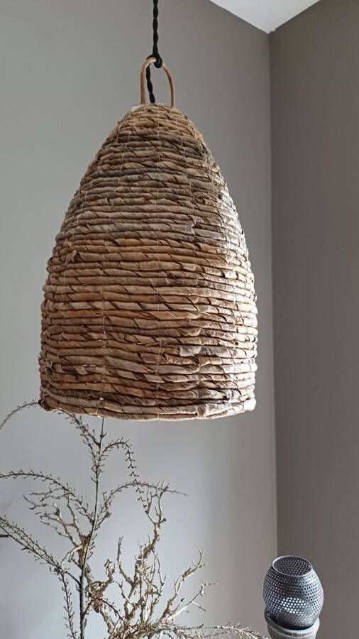 Lampenkap rietenlamp 20x30 cm naturel