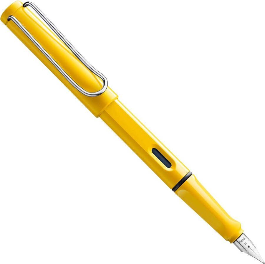 Lamy Safari vulpen penpunt M Füllhalter geel kwaliteitsgarantie