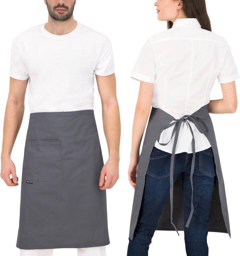 Lang kookschort Heren Kort kookschort Dames kort schort Damesschort Heren voor koken schilderen bakken