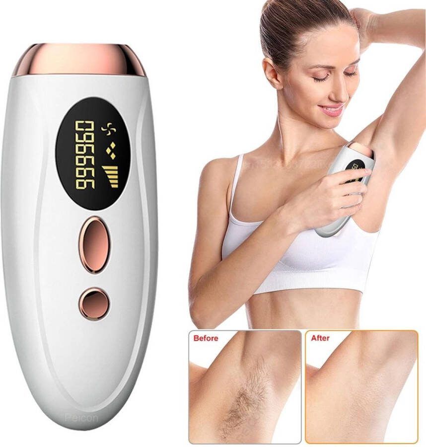 Laser ontharingsapparaat Laser Ontharing Permanent IPL Ontharing met Meerdere Intensiteitniveaus Wit