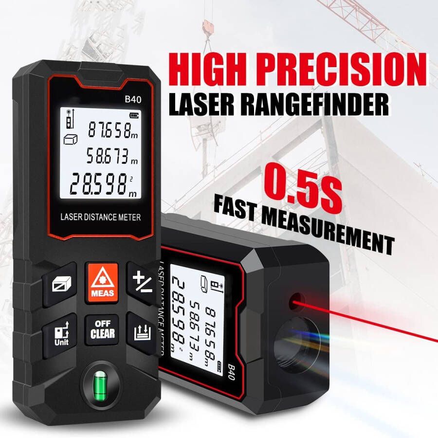 Laser range finder Laserafstandsmeter ACCURATE and EFFECTIVE