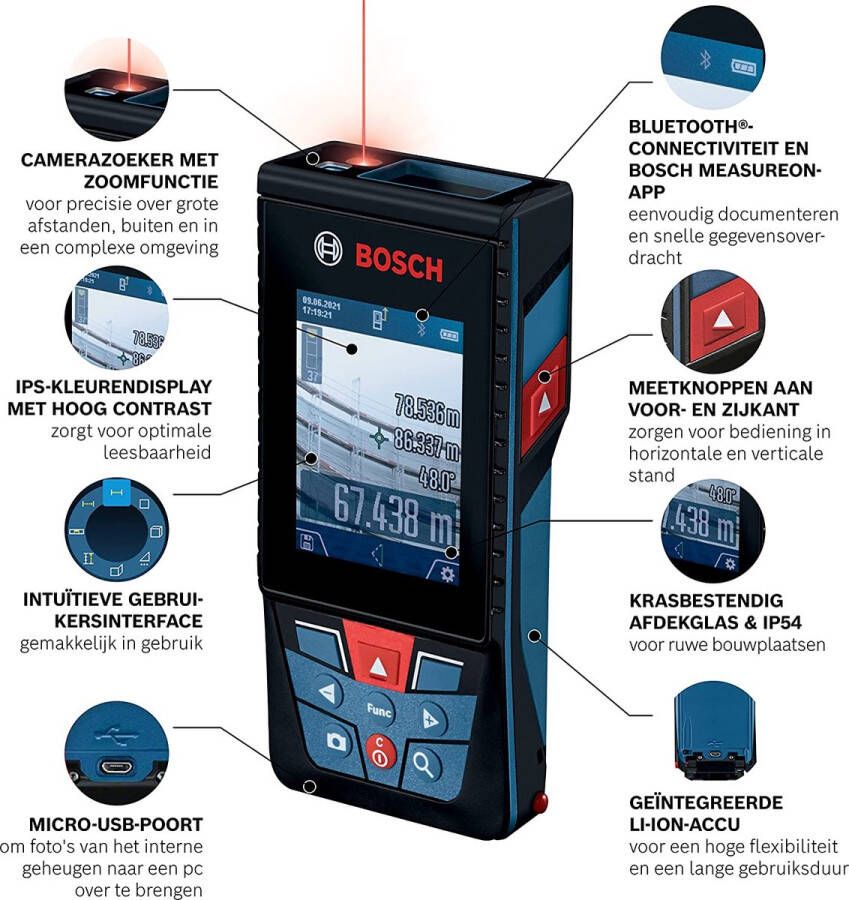 Laser range finder Laserafstandsmeter ACCURATE and EFFECTIVE DIGITAL SEARCH WITH ZOOM FUNCTION