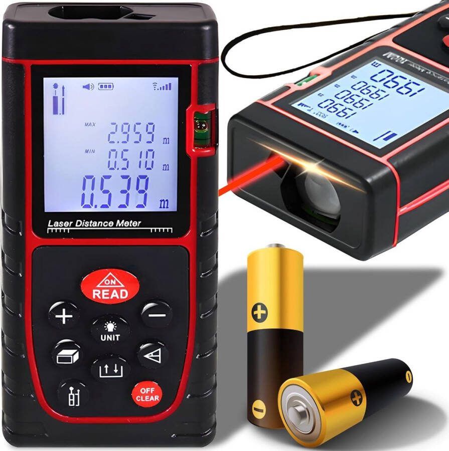 Lasermeter Laser Meter Afstand Meter Lasermeter Afstandsmeter Meetapparatuur Afstandmeter Laser
