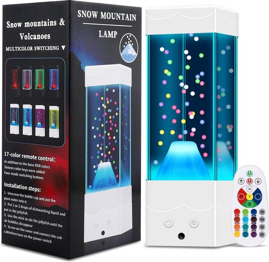 Lavalamp Sfeerlamp LED lamp Nachtlamp Leeslamp