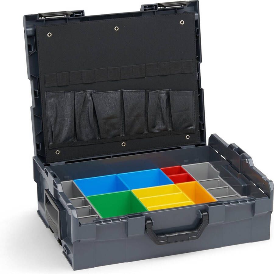 LBOXX Gereedschapskaart gereedschapskoffer organizer Bosch Sortimo gereedschapskaart ideale gereedschapskoffer accessoires geschikt voor alle L BOXX gereedschapskoffers