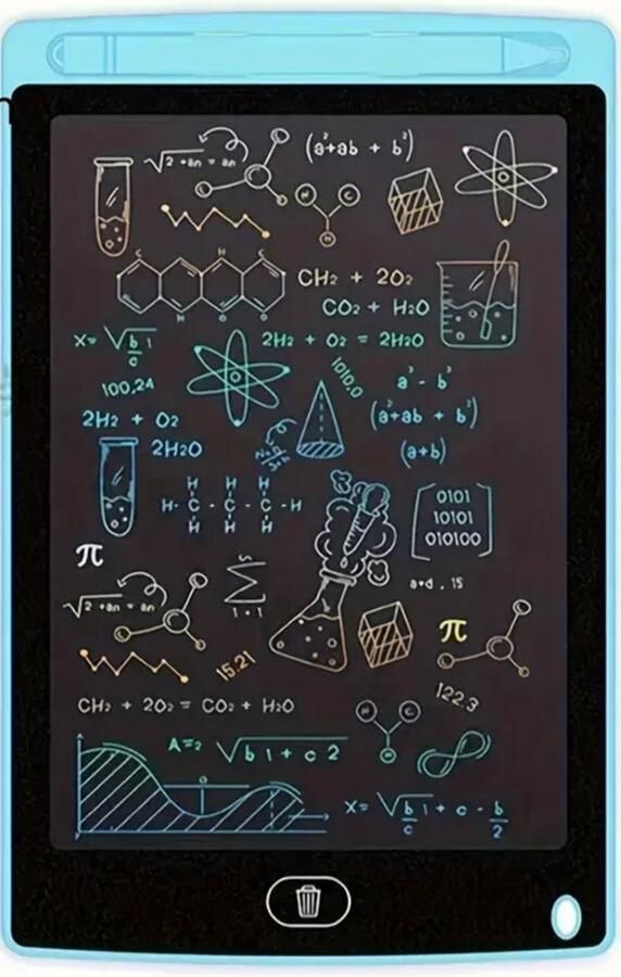 LCD Tekentablet Blauw Kinderen Educatief Schrijfbord