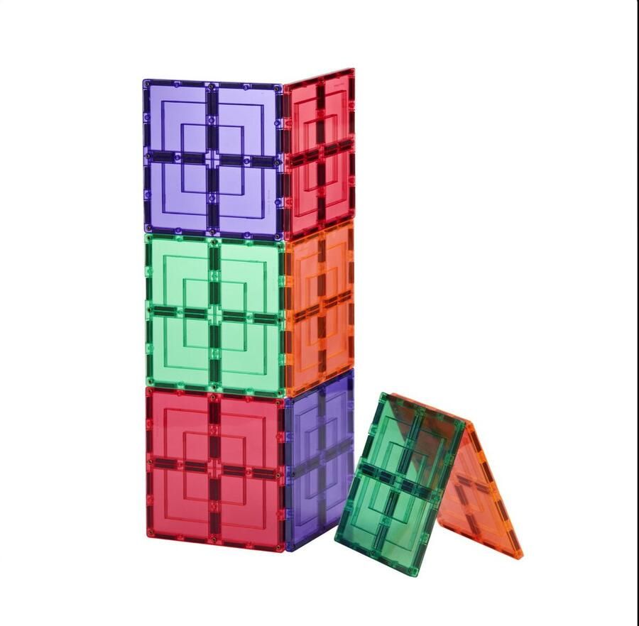 Learn & grow toys Magnetisch constructiespeelgoed Large square pack