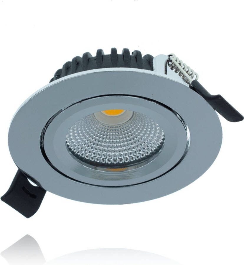 LED INBOUWSPOT SLIM-FIT 5W DIM2WARM CHROME