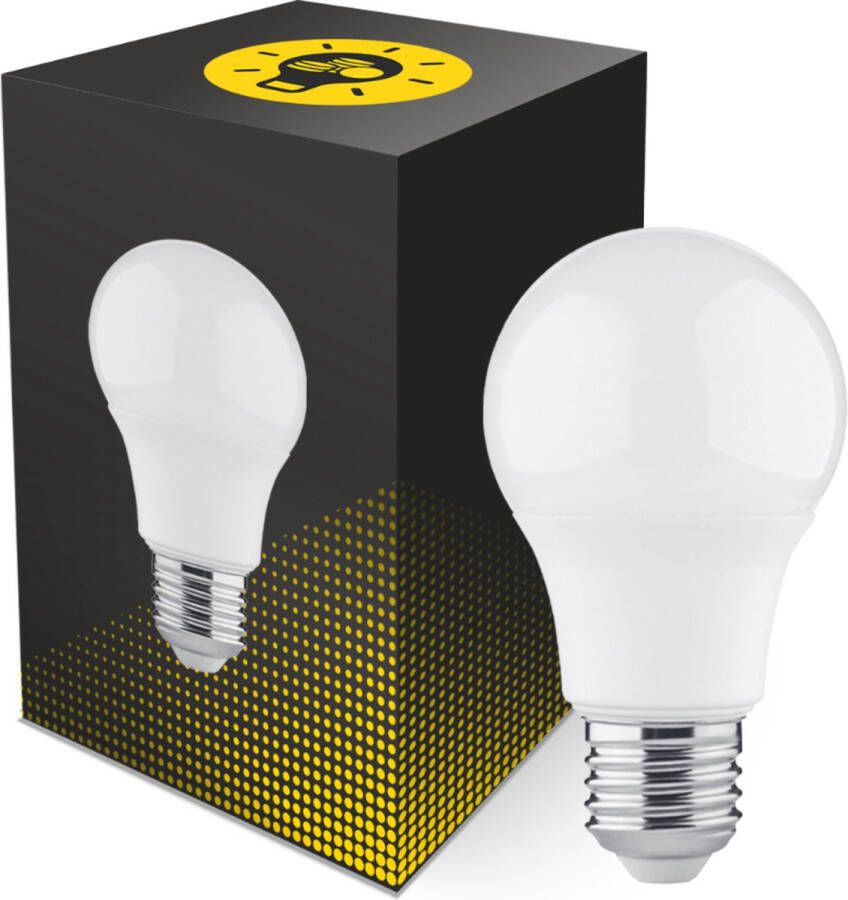 Sans marque LED Lamp E27 Peer Mat 4.9W 470lm 830 Warm Wit | Vervangt 40W