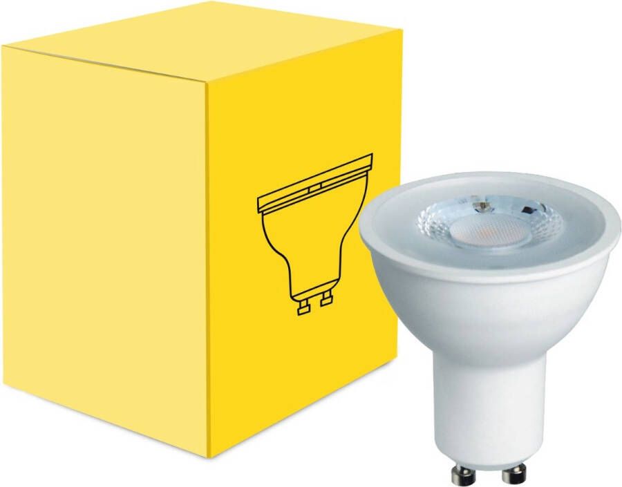 Merkloos Led Spot Gu10 Par16 4w 345lm 36d 827 Zeer Warm Wit | Vervangt 50w