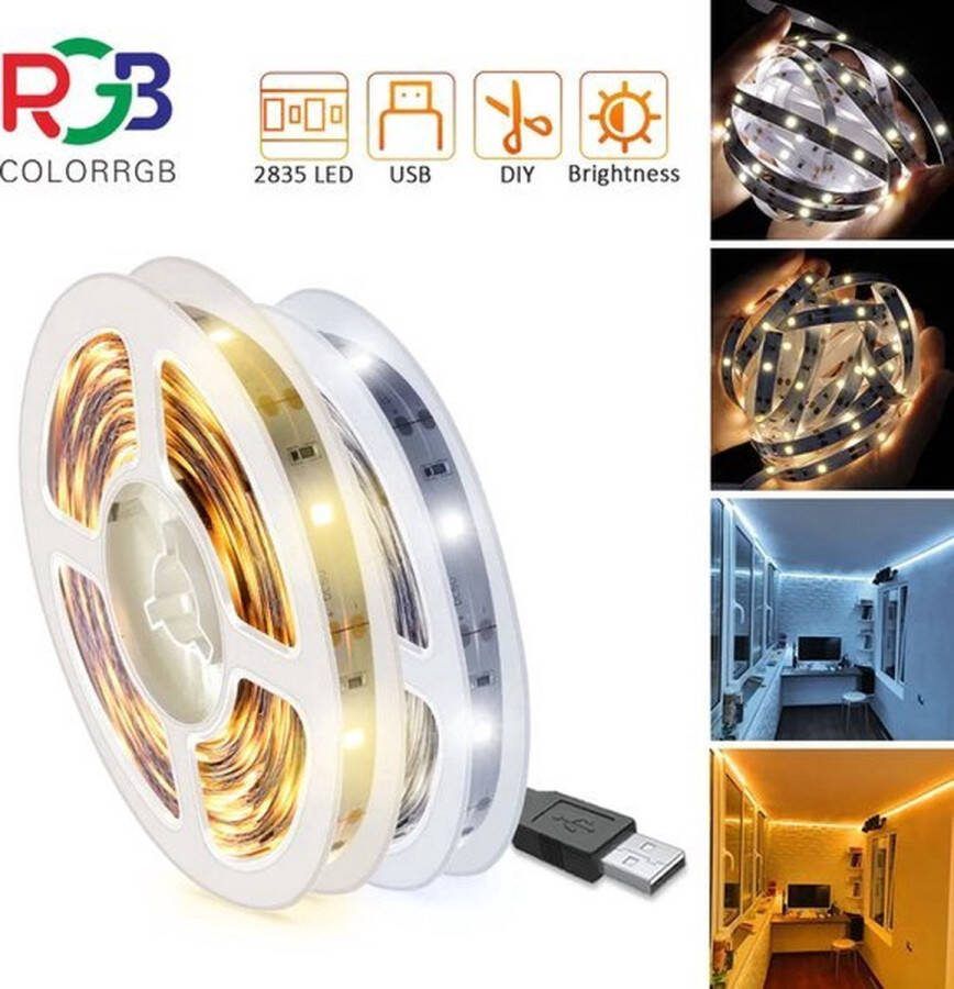 Led strip 2 meter Warm wit | Led light strip Led lights Led strips Ledstrip