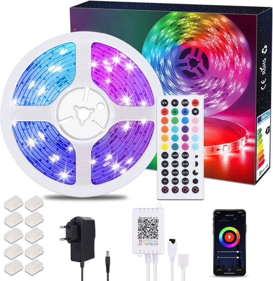 Led Strips Ledstrips Led Strip 10M Inclusief Afstandbediening RGB